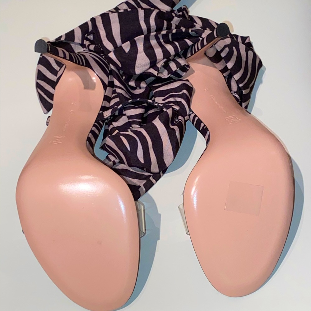 Gianvito Rossi Zebra Farah Sandals - Picture 4 of 5